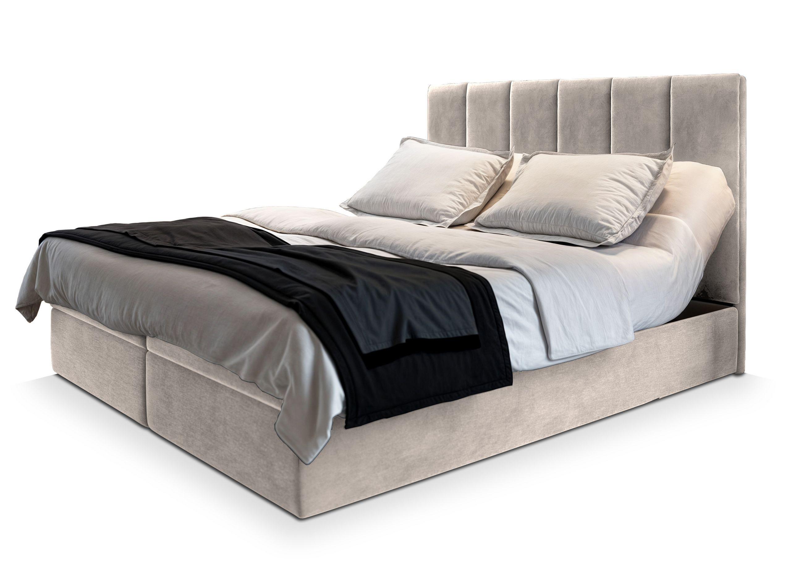 wohnli-moebel-suche-800000882590 Wohnli Möbelsuche - BOXBETT BARINO 160x200 cm mit Matratze und Topper - Beige