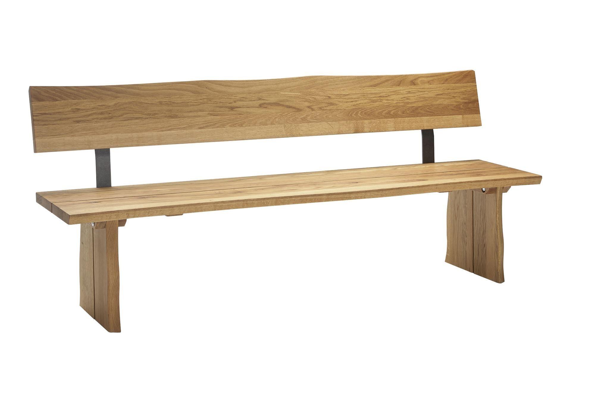 wohnli-moebel-suche-800000883115 Wohnli Möbelsuche - SITZBANK mit Rückenlehne Damita 220 x 51 x 87 Massivholz Wildeiche
