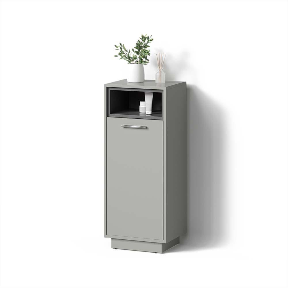 Wohnli Möbelsuche - MIDISCHRANK Temo Grau 38 x 93 cm