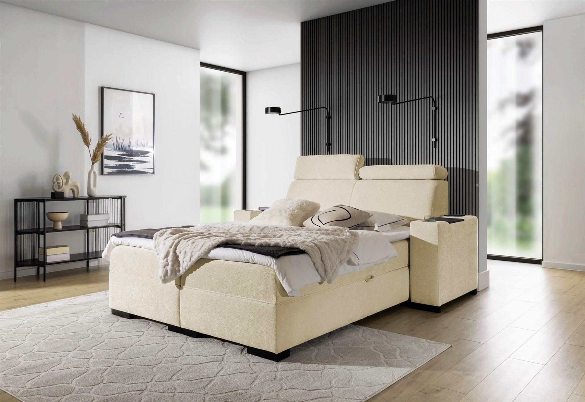 wohnli-moebel-suche-800000888279-1 BOXBETT Nestor Dress Me Set.1 Textil Fun Möbel Möbel > Betten > Boxspringbetten Beige
