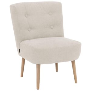 Wohnli Möbelsuche - SESSEL Kamle Bezug Flachgewebe Buche natur / beige
