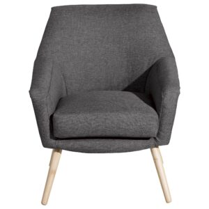 wohnli-moebel-suche-800000888552-1 SESSEL Kachka Bezug Flachgewebe Buche natur / anthrazit Kunststoff 58aufmkessel Möbel > Sessel > Polstersessel Anthrazit