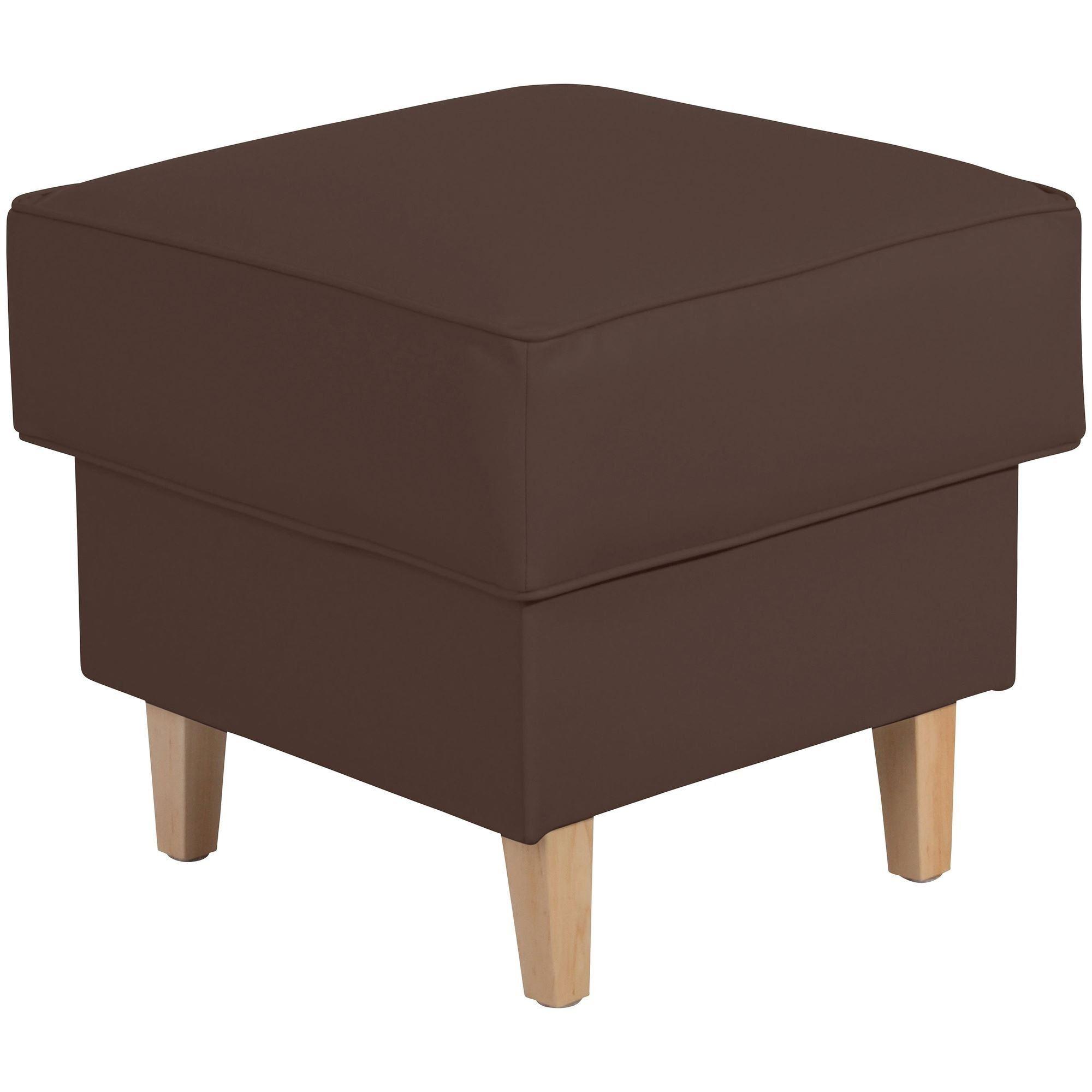 wohnli-moebel-suche-800000888843 Wohnli Möbelsuche - HOCKER Karlen Bezug Kunstleder Buche natur / braun