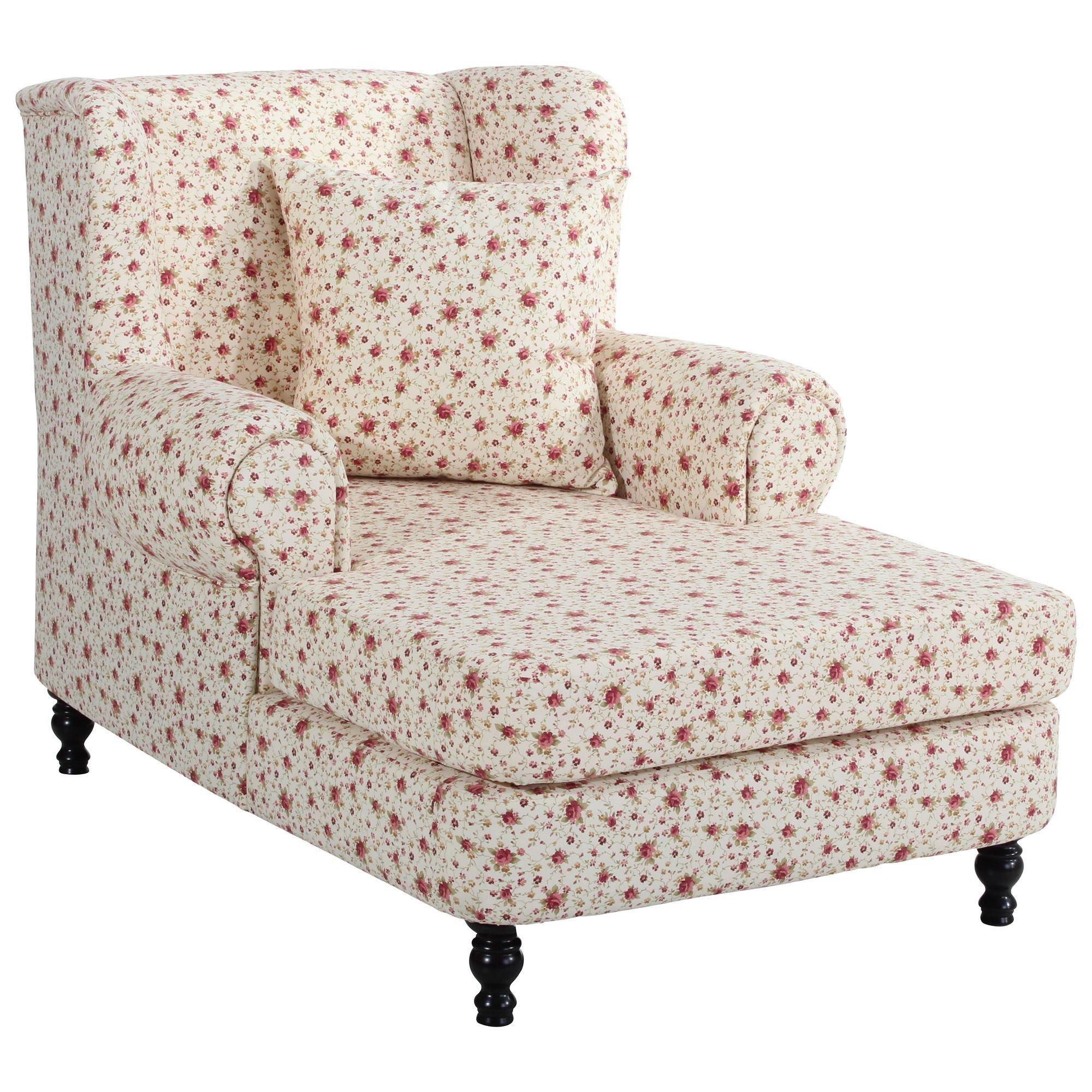 wohnli-moebel-suche-800000889304 Wohnli Möbelsuche - SESSEL XXL Karley Bezug Flachgewebe Buche nussbaum dunkel / geblümt beige