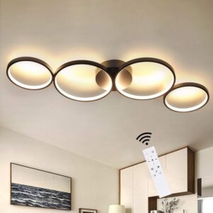 wohnli-moebel-suche-800000892124-1 LED-DECKENLEUCHTE Hades 69/28/7cm Deckenlampe Metall ZMH Lampen & Leuchten > LED-Leuchten > LED-Deckenleuchten Weiß