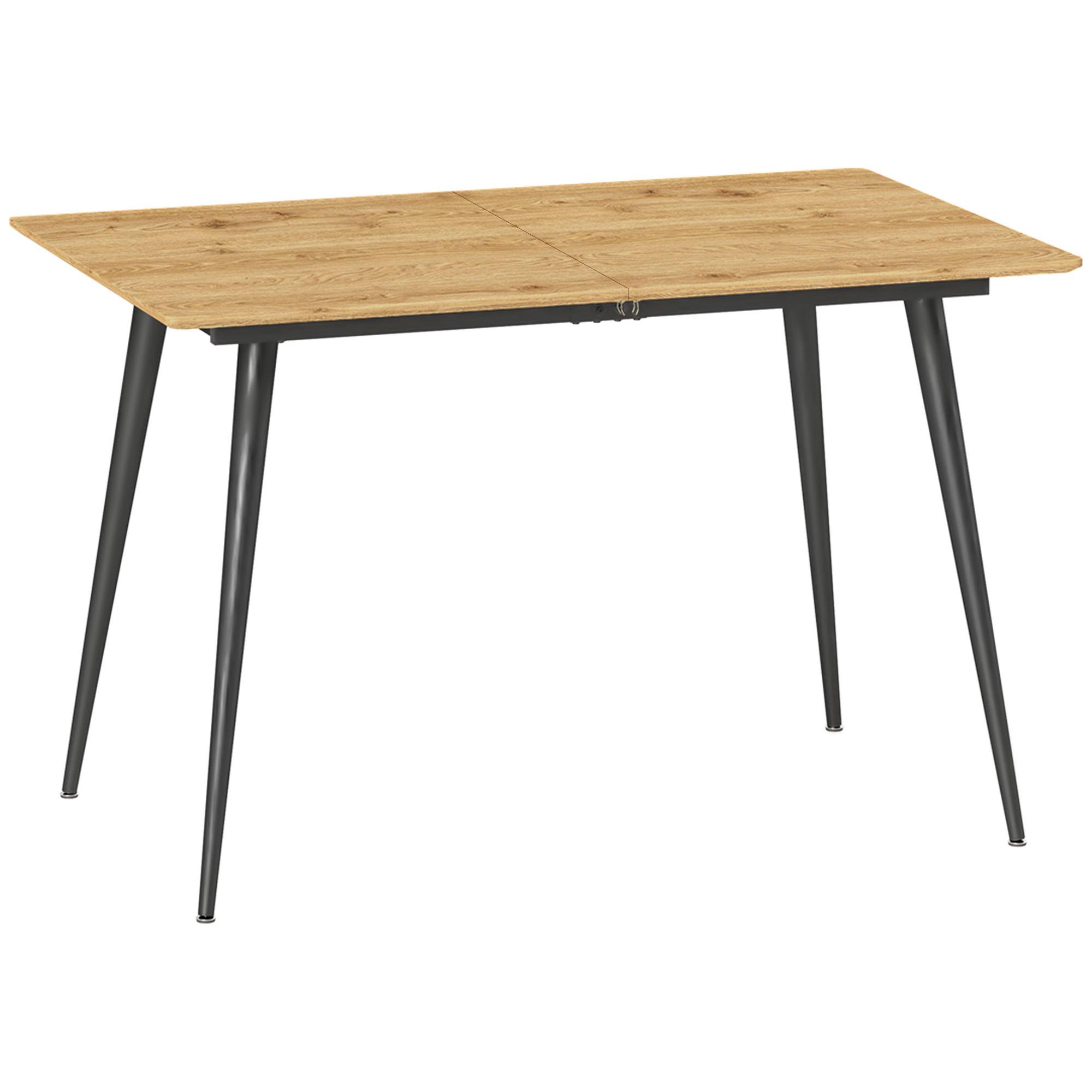 wohnli-moebel-suche-800000897236 Wohnli Möbelsuche - ESSTISCH ausziehbar 120/160 x 75 cm Küchentisch für 6-8 Personen Stahl