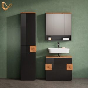 wohnli-moebel-suche-800000901119-1 WASCHBECKENUNTERSCHRANK Tanaro Anthrazit 73.1 x 64 cm Holzwerkstoff Livinity® Möbel > Schränke > Badezimmerschränke > Waschbeckenunterschränke Anthrazit