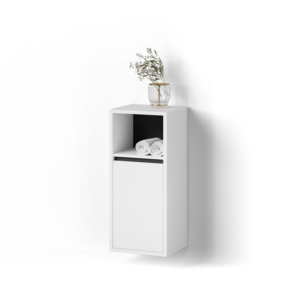 Wohnli Möbelsuche - MIDISCHRANK Vomano Weiß 38 x 80 cm