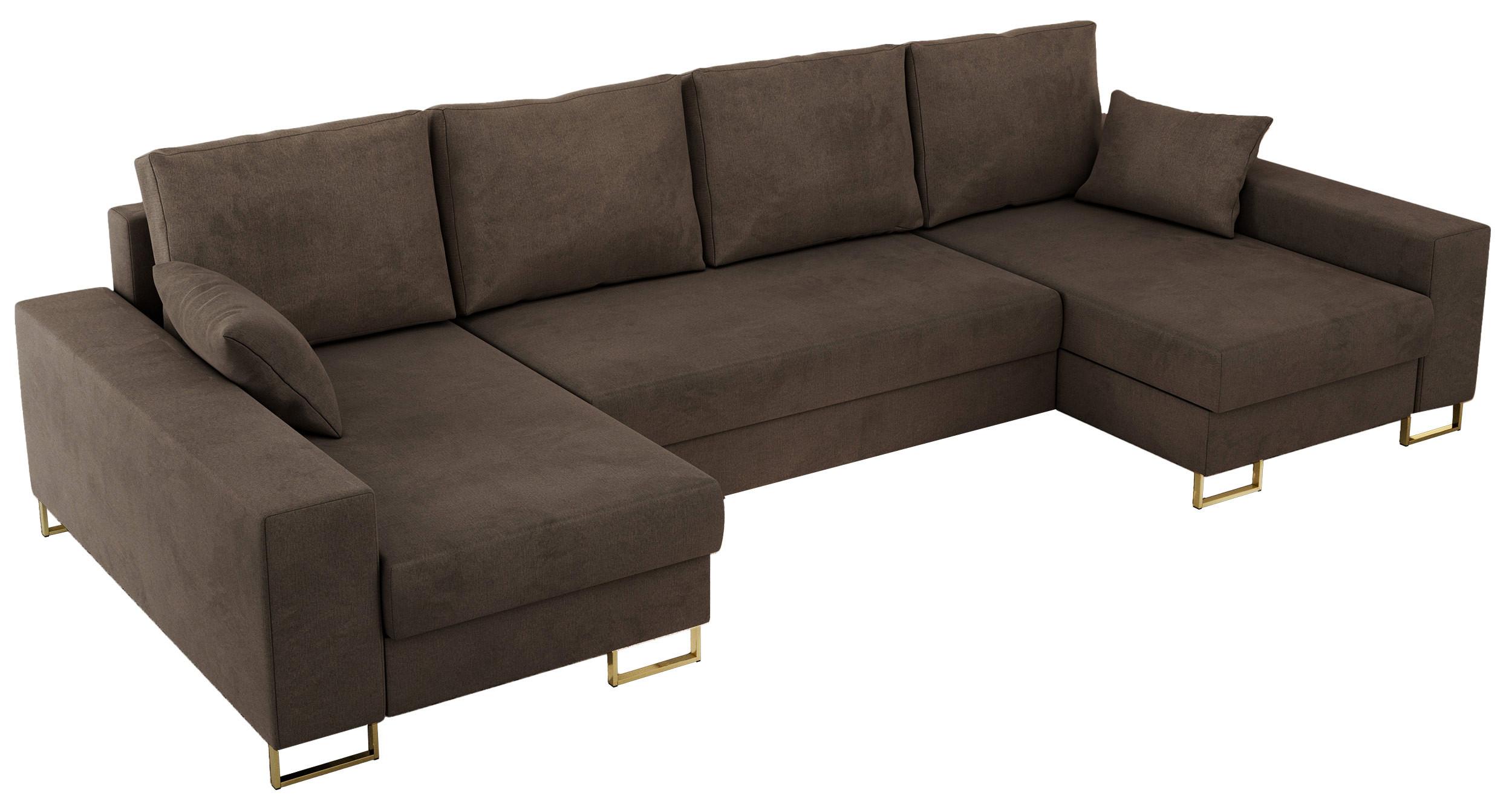 wohnli-moebel-suche-800000905766 Wohnli Möbelsuche - WOHNLANDSCHAFT DORIAN U Velvet Braun