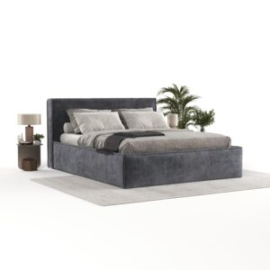 wohnli-moebel-suche-800000907122-1 POLSTERBETT Sato mit Stauraum 180/200 cm Anthrazit im Terra NW Stoff Textil AltaBeds Möbel > Betten > Polsterbetten Anthrazit