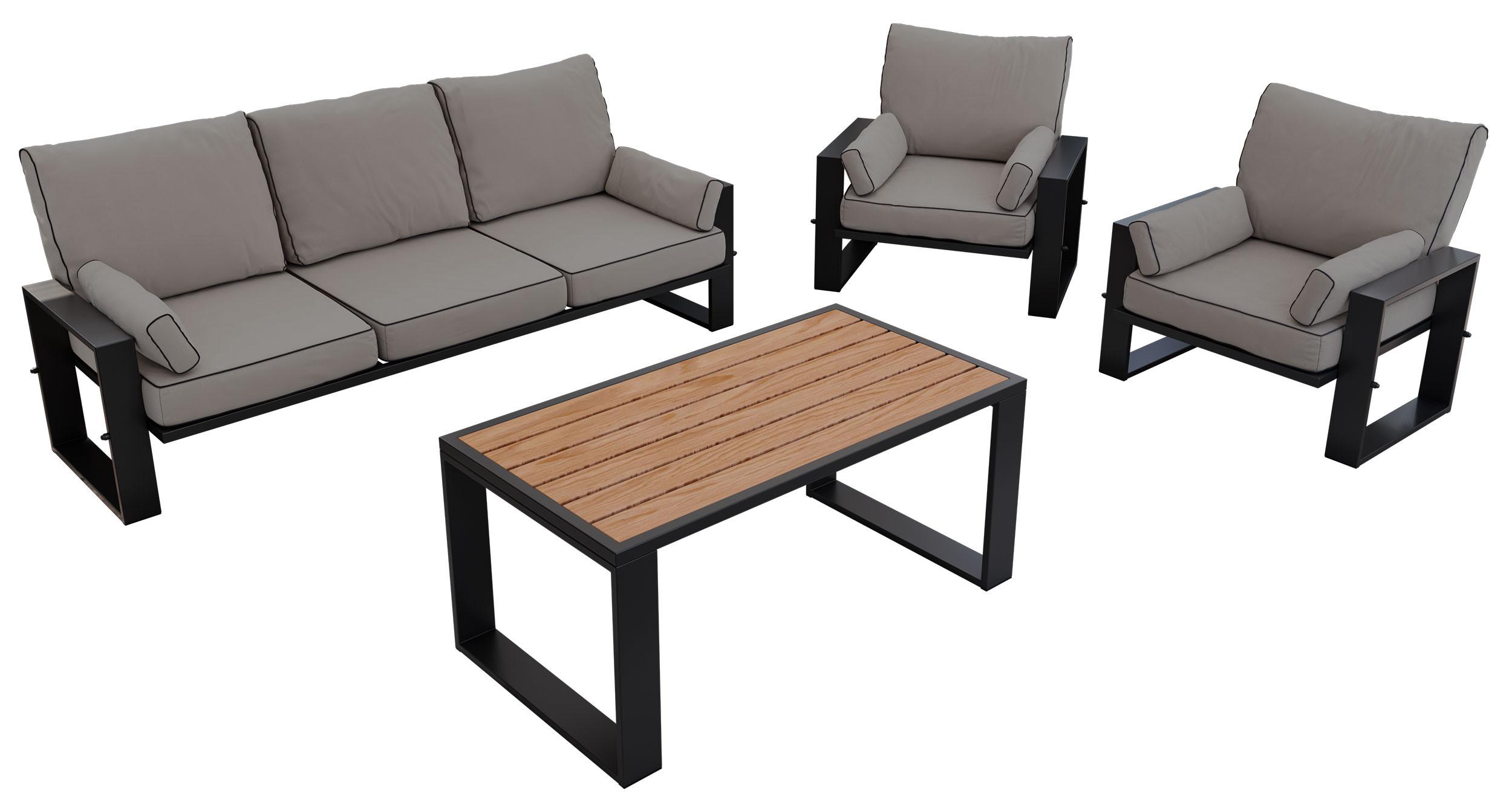 Wohnli Möbelsuche - GARTENMÖBEL-SET ELBA: 1x Tisch