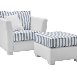 wohnli-moebel-suche-800000907958 Wohnli Möbelsuche - SESSEL creme blau gestreift