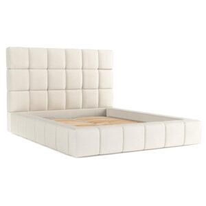 wohnli-moebel-suche-800000908274 Wohnli Möbelsuche - POLSTERBETT Skiathos mit Stauraum 180/200 cm Weiß im Bubble Stoff