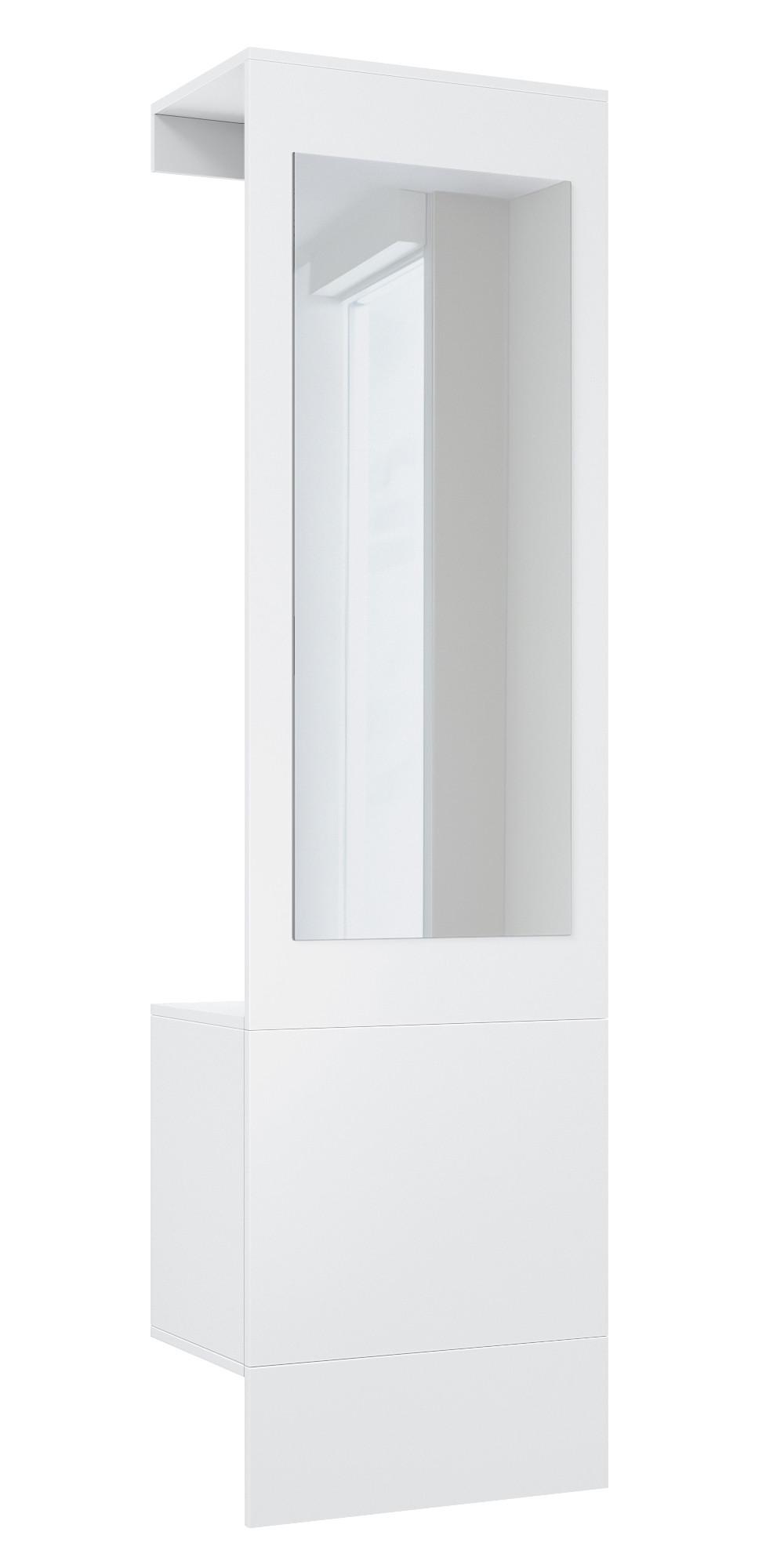 Wohnli Möbelsuche - GARDEROBE Carlton Weiß matt