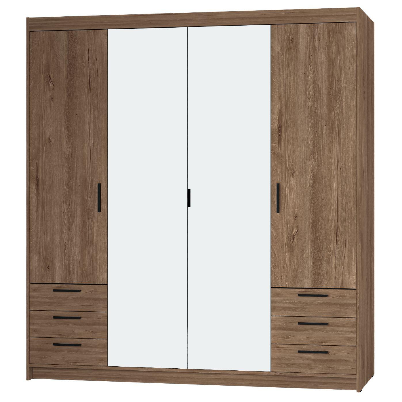 Wohnli Möbelsuche - DREHTÜRENSCHRANK ELENORA 176