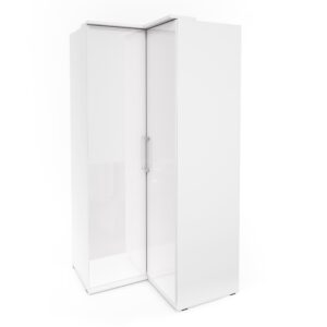 wohnli-moebel-suche-800000909309 Wohnli Möbelsuche - DREHTÜRENSCHRANK OTTIMA 109/217/63 cm 2-türig Weiß