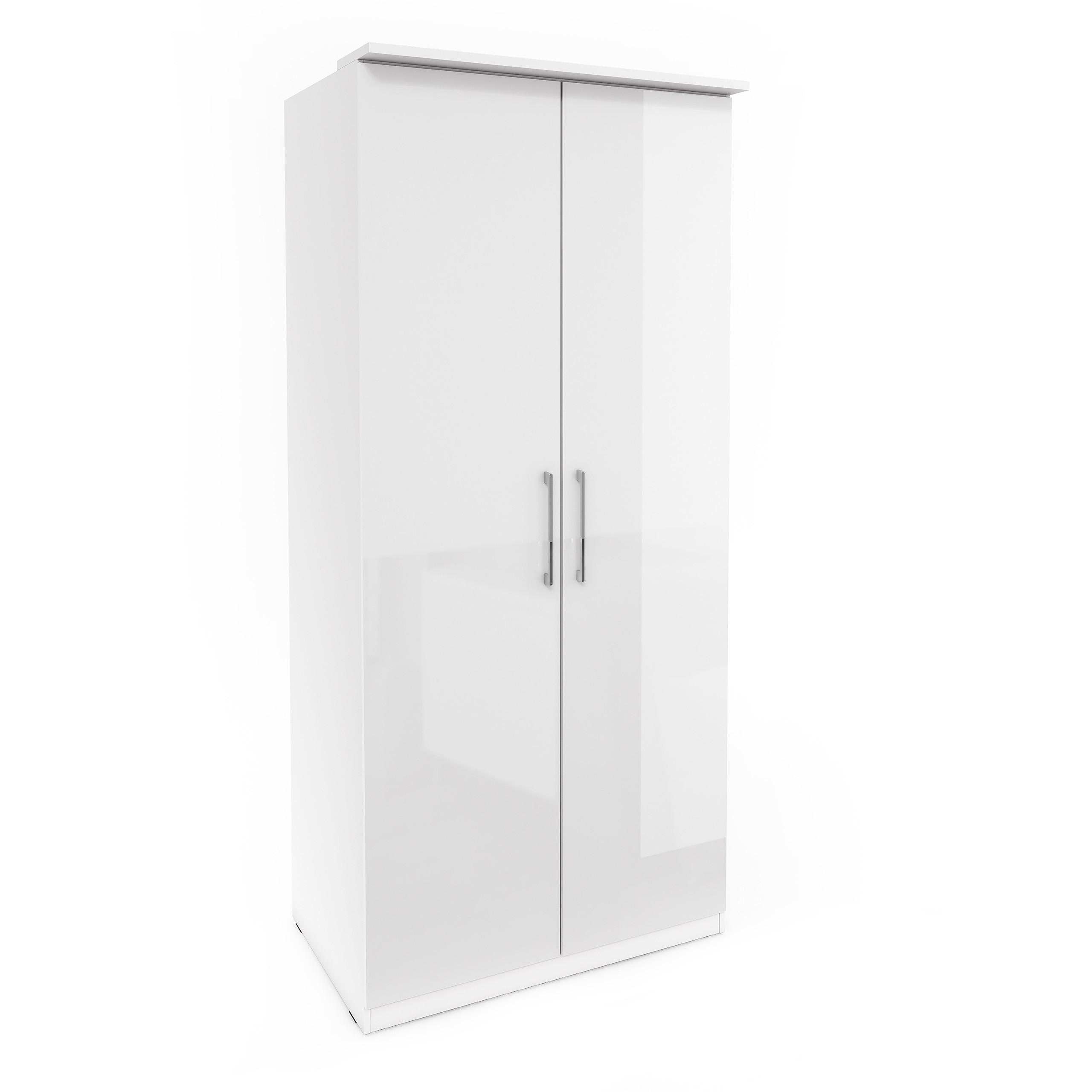 wohnli-moebel-suche-800000909335 Wohnli Möbelsuche - DREHTÜRENSCHRANK OTTIMA 90/217/63 cm 2-türig Weiß