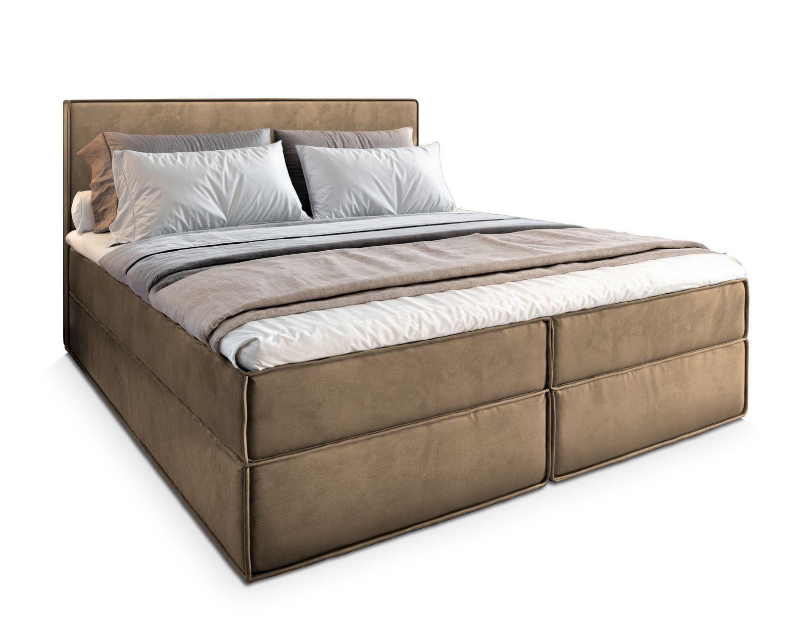 wohnli-moebel-suche-800000909419 Wohnli Möbelsuche - BOXBETT PELLIO 160x200 cm mit Matratze und Topper - Beige