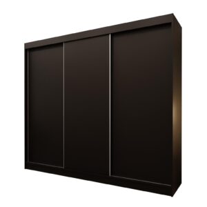 wohnli-moebel-suche-800000909552 Wohnli Möbelsuche - SCHWEBETÜRENSCHRANK SOFIA 240/216/61 cm 3-türig Schwarz