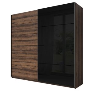 wohnli-moebel-suche-800000909582 Wohnli Möbelsuche - SCHWEBETÜRENSCHRANK COSMICO 220/210/61 cm 2-türig Braun