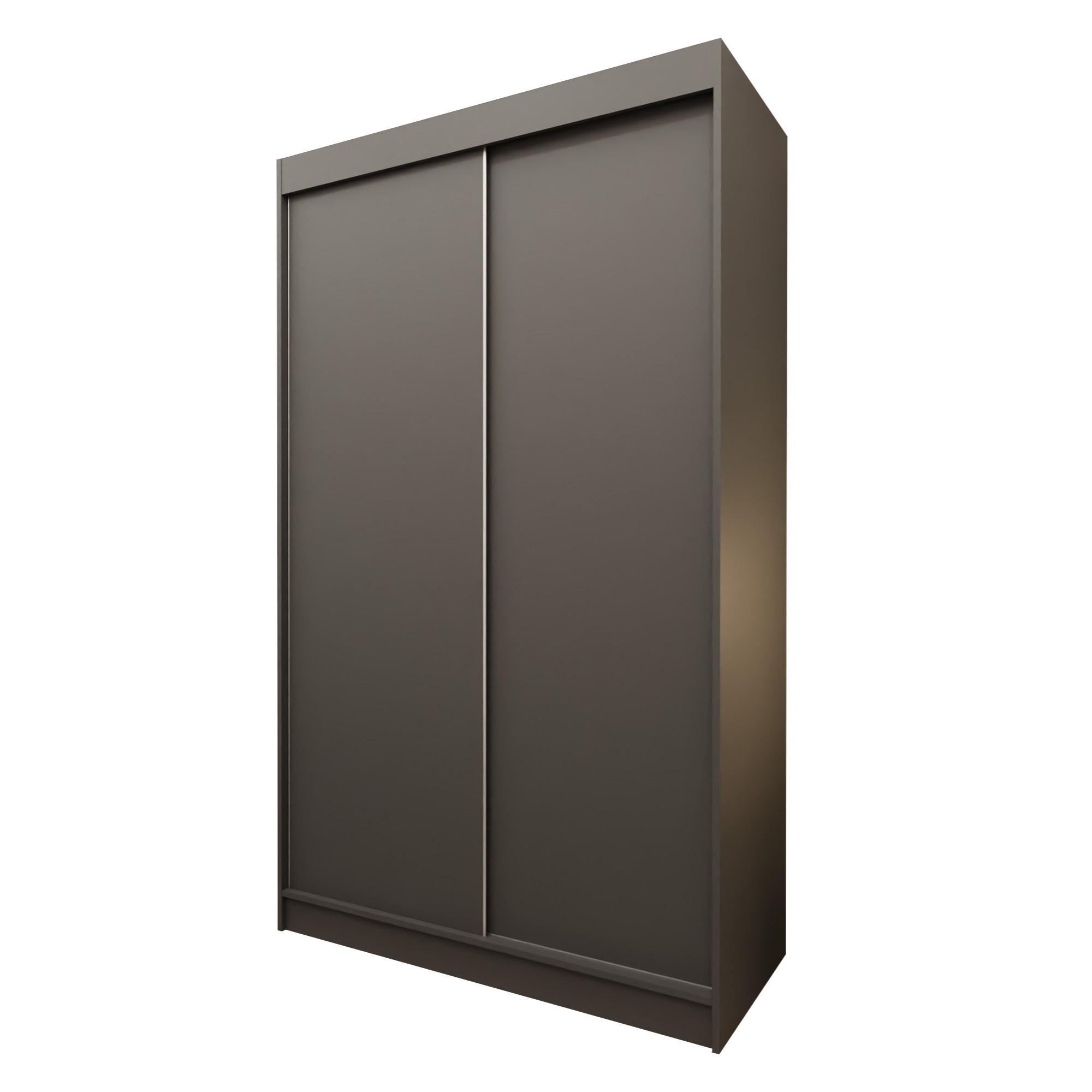 wohnli-moebel-suche-800000909645 Wohnli Möbelsuche - SCHWEBETÜRENSCHRANK SOFIA 120/216/61 cm 2-türig Grau