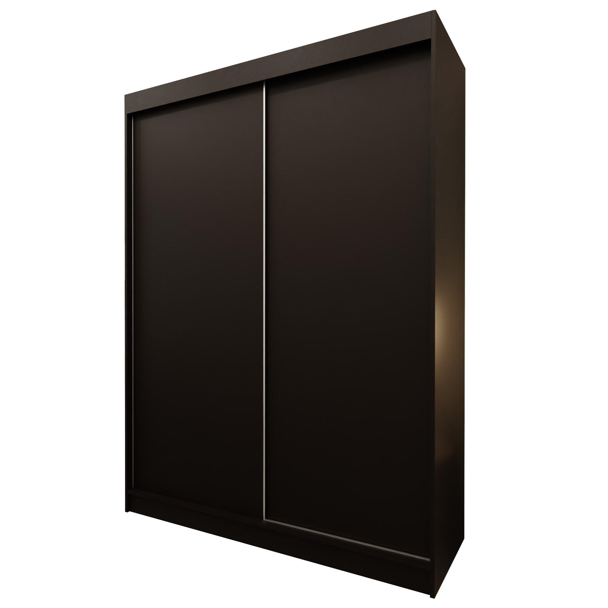 wohnli-moebel-suche-800000909665 Wohnli Möbelsuche - SCHWEBETÜRENSCHRANK SOFIA 150/216/61 cm 2-türig Schwarz