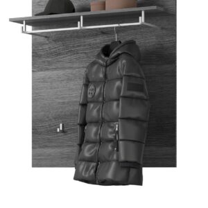 wohnli-moebel-suche-800000909788 Wohnli Möbelsuche - GARDEROBENPANEEL Rauchsilber grau 90 cm