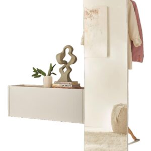Wohnli Möbelsuche - GARDEROBEN-SET 2-teilig weiß