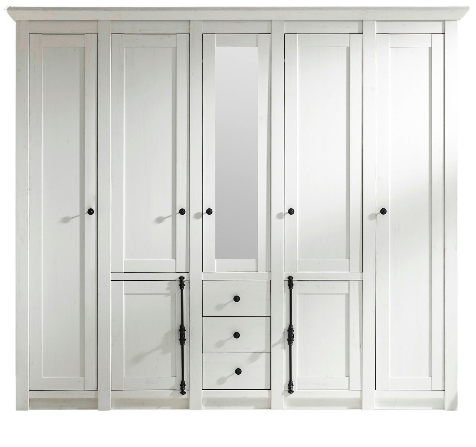 wohnli-moebel-suche-800000909845 Wohnli Möbelsuche - KLEIDERSCHRANK Pinie weiß 236 x 206 cm