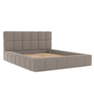 wohnli-moebel-suche-800000910341 Wohnli Möbelsuche - POLSTERBETT Paros mit Stauraum 200/200 cm Beige im Bubble Stoff