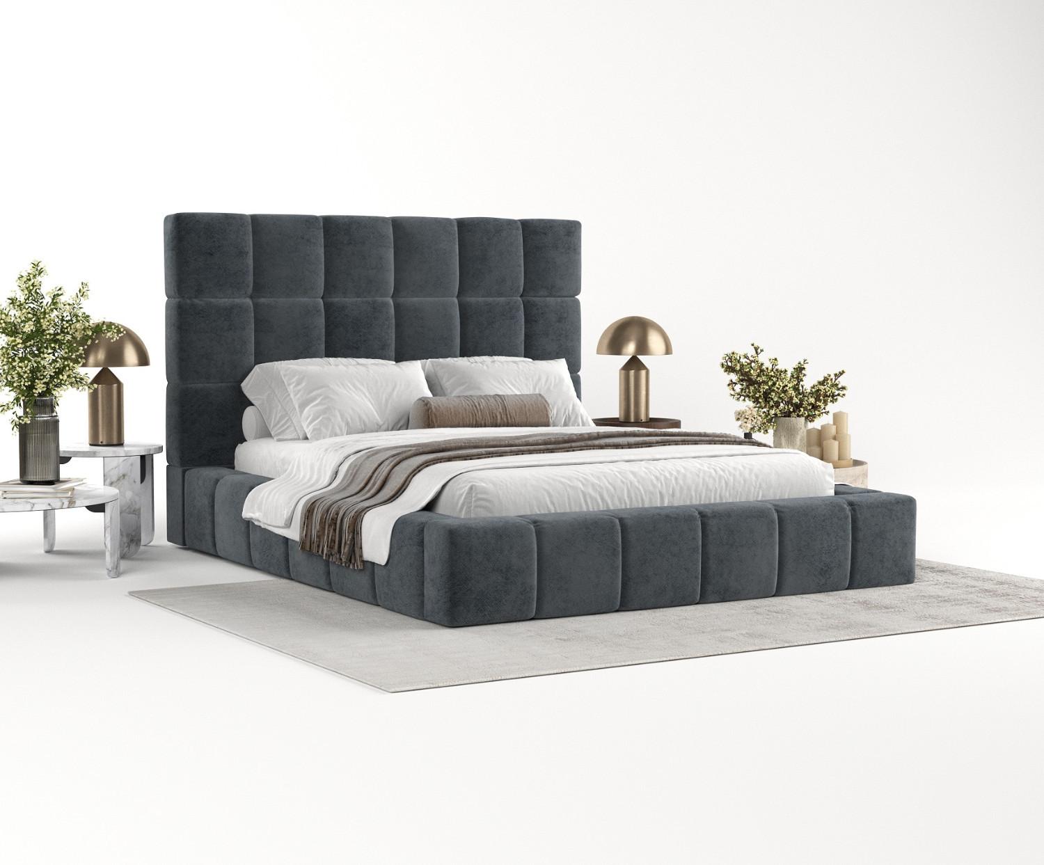 wohnli-moebel-suche-800000910351-1 POLSTERBETT Skiathos mit Stauraum 160/200 cm Anthrazit im Terra NW Stoff Textil AltaBeds Möbel > Betten > Polsterbetten Anthrazit
