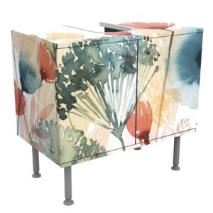 wohnli-moebel-suche-800000912493 Wohnli Möbelsuche - WASCHBECKENUNTERSCHRANK Wildblumen im Sommer I 60/55/35 cm