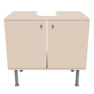 WASCHBECKENUNTERSCHRANK Macchiato 60/55/35 cm Holzwerkstoff Bilderwelten Möbel > Schränke > Badezimmerschränke > Waschbeckenunterschränke Beige
