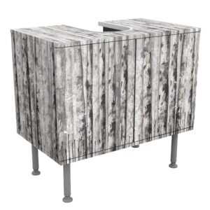 wohnli-moebel-suche-800000912571 Wohnli Möbelsuche - WASCHBECKENUNTERSCHRANK Malerischer Birkenwald 60/55/35 cm