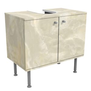 wohnli-moebel-suche-800000912582 Wohnli Möbelsuche - WASCHBECKENUNTERSCHRANK Onyx Marmor Creme 60/55/35 cm