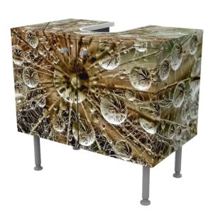 wohnli-moebel-suche-800000912598-1 WASCHBECKENUNTERSCHRANK Pusteblume im Herbst 60/55/35 cm Holzwerkstoff Bilderwelten Möbel > Schränke > Badezimmerschränke > Waschbeckenunterschränke Beige
