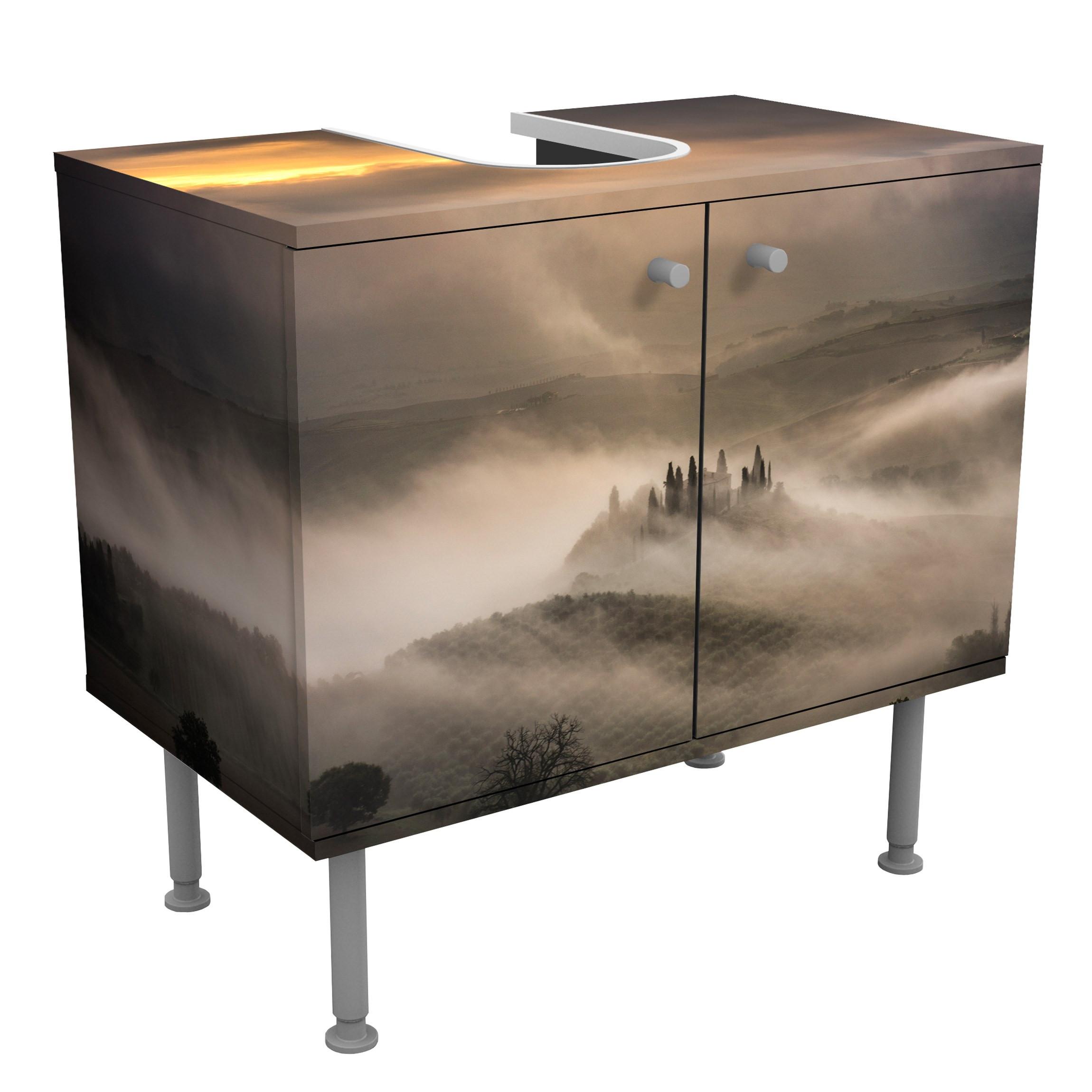 wohnli-moebel-suche-800000912616 Wohnli Möbelsuche - WASCHBECKENUNTERSCHRANK Nebelwellen 60/55/35 cm