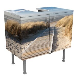 wohnli-moebel-suche-800000912626 Wohnli Möbelsuche - WASCHBECKENUNTERSCHRANK Ostsee Strand 60/55/35 cm