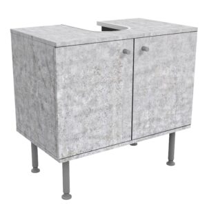 wohnli-moebel-suche-800000912635 Wohnli Möbelsuche - WASCHBECKENUNTERSCHRANK Beton Ciré Tapete 60/55/35 cm