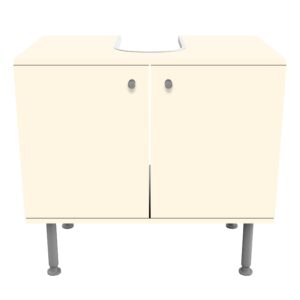 wohnli-moebel-suche-800000912652 Wohnli Möbelsuche - WASCHBECKENUNTERSCHRANK Kaschmir 60/55/35 cm