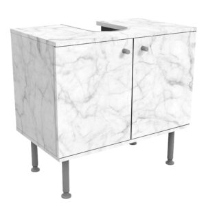 wohnli-moebel-suche-800000912676 Wohnli Möbelsuche - WASCHBECKENUNTERSCHRANK Bianco Carrara 60/55/35 cm