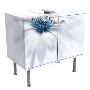 wohnli-moebel-suche-800000912687 Wohnli Möbelsuche - WASCHBECKENUNTERSCHRANK Gänseblümchen in Blau 60/55/35 cm