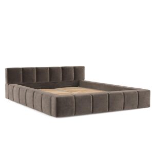 wohnli-moebel-suche-800000912768 Wohnli Möbelsuche - POLSTERBETT Milos mit Stauraum 160/200 cm Braun im Terra NW Stoff