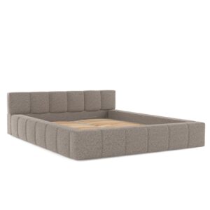 wohnli-moebel-suche-800000912770 Wohnli Möbelsuche - POLSTERBETT Milos mit Stauraum 180/200 cm Beige im Bubble Stoff