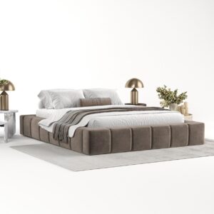 wohnli-moebel-suche-800000913777-1 POLSTERBETT Kea mit Stauraum 180/200 cm Braun im Terra NW Stoff Textil AltaBeds Möbel > Betten > Polsterbetten Braun