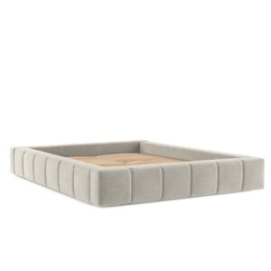 wohnli-moebel-suche-800000913790 Wohnli Möbelsuche - POLSTERBETT Kea mit Stauraum 200/200 cm Hellbeige im Terra NW Stoff