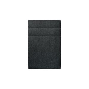 wohnli-moebel-suche-800000914044-1 KOPFTEIL Modell Linien – Schwarzer Bouclé-Stoff 90 cm Holz Sommeil de Plomb Möbel > Betten Schwarz