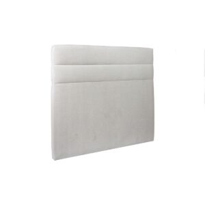 wohnli-moebel-suche-800000914077-1 KOPFTEIL Modell Linien – Hellgrauer Samtstoff 135 cm Holz Sommeil de Plomb Möbel > Betten Grau