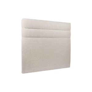 wohnli-moebel-suche-800000914114-1 KOPFTEIL Modell Linien – Hellbeiger Bouclé-Stoff 180 cm Holz Sommeil de Plomb Möbel > Betten Beige