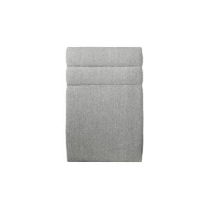 wohnli-moebel-suche-800000914119-1 KOPFTEIL Modell Linien – Grauer Bouclé-Stoff 90 cm Holz Sommeil de Plomb Möbel > Betten Grau